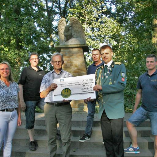 Soli-Schütze 2020 Spendenübergabe