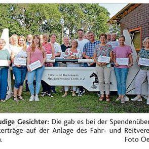 Vereine und Bildungseinrichtungen freuen sich über Geldregen