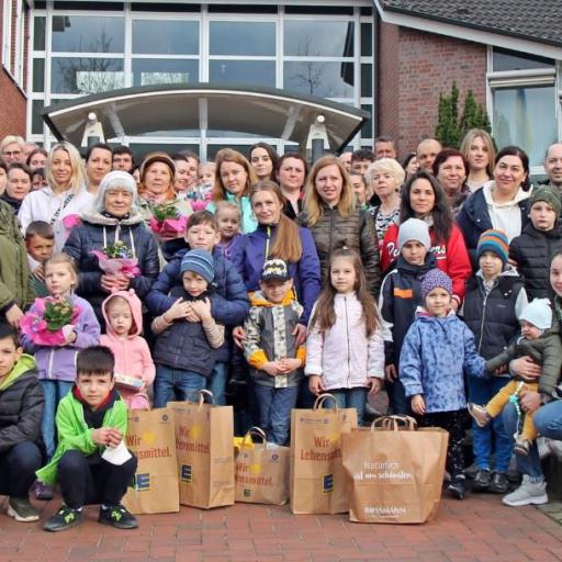 Überraschung für ukrainische Familien