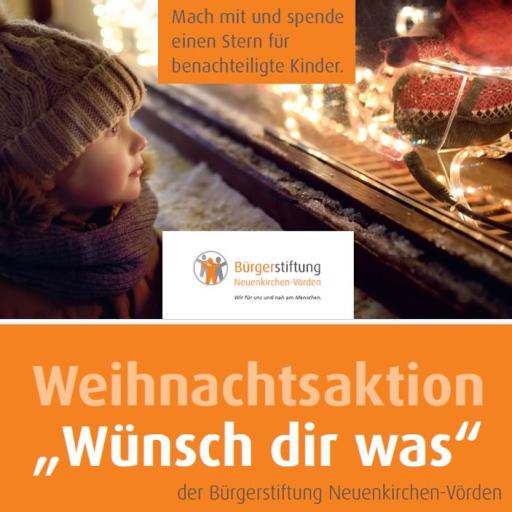 "Wünsch dir was" 2023 ist gestartet. Bis zum 22.12. könnt ihr unsere Sterne erwerben, um benachteiligtne Kindern eine Freude zu machen!